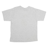 GILDAN Womens Grey Frankfort Football Graphic T-Shirt M Short Sleeve Crew Neck