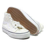 VANS Sk8-Hi Womens High Top Trainers White Cream Canvas UK 5.5 Classic Street