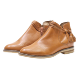 PALLADIUM Ankle Boots Beige Leather Womens UK 3