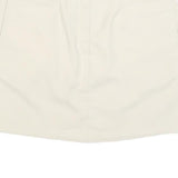 PUMA Womens Cream Polyester Blend Mini Skort M Casual Sportswear