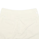 PUMA Womens Cream Polyester Blend Mini Skort M Casual Sportswear
