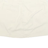 PUMA Womens Cream Polyester Blend Mini Skort M Casual Sportswear