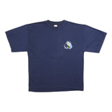 Mens Navy Blue Graphic T-Shirt XL Short Sleeve Crew Neck Preserve Our Oceans