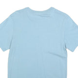 NIKE Mens Blue Slogan T-Shirt S Short Sleeve Crew Neck Cotton Blend Casual