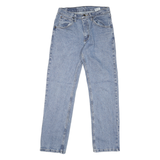 WRANGLER Womens Classic Blue Denim Jeans Zip W29 L30 Stylish Cotton Blend