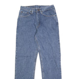 WRANGLER Mens Jeans Blue Regular Straight Denim Medium W30 L32 Classic Zip
