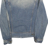LEE Mens Blue Denim Cotton Button Jacket M Classic Fit Casual Outerwear
