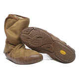 Womens Soft Brown Synthetic Ankle Boots UK 5 Comfortable Footwear Stylish