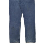 LEVI'S Mens Regular Fit Blue Denim Jeans W34 L32 Classic Cotton Blend Zip