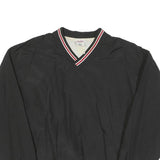 RAWLINGS Mens Black Polyester Blend Classic Jacket XL Plain Athletic Lightweight