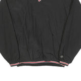 RAWLINGS Mens Black Polyester Blend Classic Jacket XL Plain Athletic Lightweight