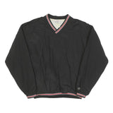 RAWLINGS Mens Black Polyester Blend Classic Jacket XL Plain Athletic Lightweight