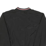 RAWLINGS Mens Black Polyester Blend Classic Jacket XL Plain Athletic Lightweight