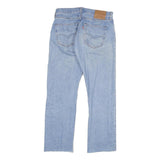 LEVI'S 501 BIG E Mens Jeans Blue Regular Straight Denim Light W32 L29 Classic