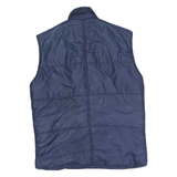 MCGREGOR Mens Navy Blue Polyester Blend Quilted Jacket M Zip Pockets