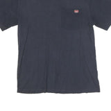 WRANGLER Mens Black Pocket T-Shirt M Short Sleeve Crew Neck Cotton Blend Classic