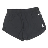 NIKE Womens Shorts Black Casual Polyester Blend M W28 Sports Running Gym