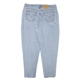 LEVI'S Womens Jeans Blue Slim Straight Denim Light W36 L27 Classic Cotton Blend