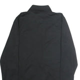 NIKE Mens Black Jacket M Polyester Plain Zip Sportswear