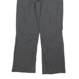 REGATTA Womens Grey Regular Fit Wide-Leg Trousers W30 L28 Outdoor Comfort Zip