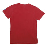 FANATICS Mens Red Canadiens Hockey Graphic T-Shirt M Short Sleeve Crew Neck NHL