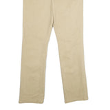 LAUREN RALPH LAUREN Womens Jeans Beige Classic Straight Denim W36 L34 Cotton