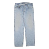 CARHARTT Mens Jeans Blue Regular Straight Denim Medium W38 L34 Classic Casual