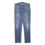 LEVI'S Mens Slim Blue Denim Jeans Zip W31 L30 Classic Fit Regular