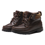 EDDIE BOUER Lace-Up Boots Brown Leather Womens UK 7