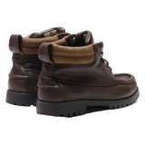 EDDIE BOUER Lace-Up Boots Brown Leather Womens UK 7