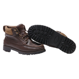 EDDIE BOUER Lace-Up Boots Brown Leather Womens UK 7