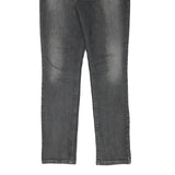 LEVI'S 571 Womens Jeans Grey Slim Skinny Denim Medium W32 L31 Stylish