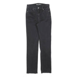 LEVI'S 512 Bootcut Womens Black Slim Denim Jeans W25 L28 Stretch Stylish