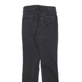 LEVI'S 512 Bootcut Womens Black Slim Denim Jeans W25 L28 Stretch Stylish