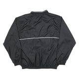 NIKE Mens Black Super Bowl XXXIV Pullover Jacket L Polyester Blend Plain