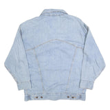 LEVI'S Mens Blue Denim Jacket S Cotton Classic Button Closure Casual