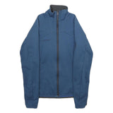 MAMMUT Womens Blue Outdoor Jacket XS Polyester Blend Zip Softshell Lightweight