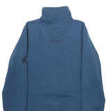 MAMMUT Womens Blue Outdoor Jacket XS Polyester Blend Zip Softshell Lightweight