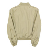 WEINBERG Womens Beige Button Jacket S Cotton Blend Plain Lightweight Casual