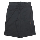 DICKIES Mens Shorts Black Casual XL W34 Workwear Durable Cotton Blend