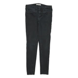 LEVI'S Womens Jeans Black Slim Skinny Denim W27 L27 Stretch Zip Fastening