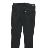 LEVI'S Womens Jeans Black Slim Skinny Denim W27 L27 Stretch Zip Fastening