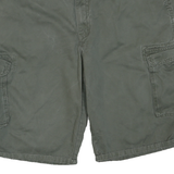 DICKIES Mens Shorts Green Cargo XL W40 Workwear Cotton Blend Utility