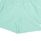 ADIDAS Mens Shorts Green Casual XL W35 Sport Lightweight Polyester Blend
