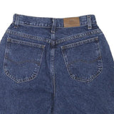 LEE Womens Denim Blue Shorts XS W26 Classic Cotton Blend Casual Zip Closure