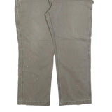 CARHARTT Mens Jeans Beige Relaxed Straight Denim Light W40 L30 Workwear Durable