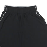 UNDER ARMOUR Mens Black Casual Shorts S W25 Sports Logo Elastic Waist