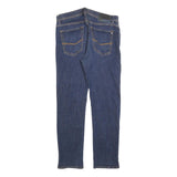 PIERRE CARDIN Mens Jeans Blue Slim Straight Denim Medium W34 L30 Stylish Zip