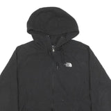 THE NORTH FACE Womens Black Hoodie Jacket XL Polyester Blend Zip Outdoor Casual