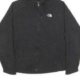 THE NORTH FACE Womens Black Hoodie Jacket XL Polyester Blend Zip Outdoor Casual